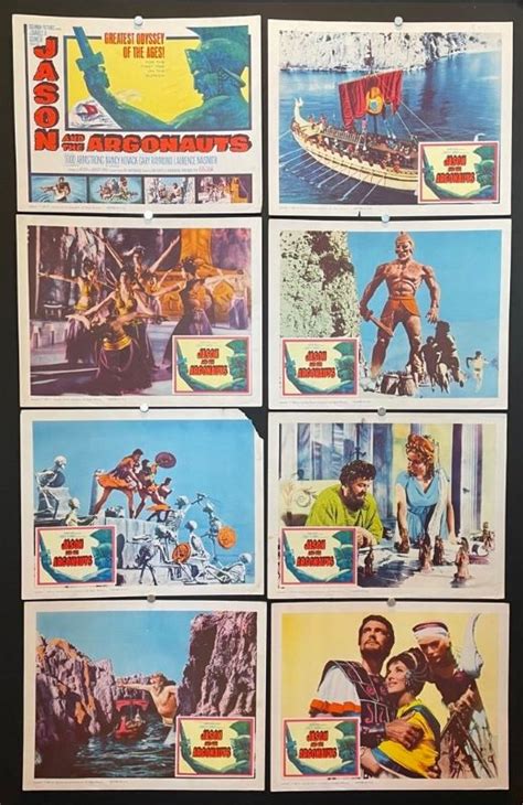 Jason and the Argonauts (1963) – Original Lobby Card Set Movie Poster ...