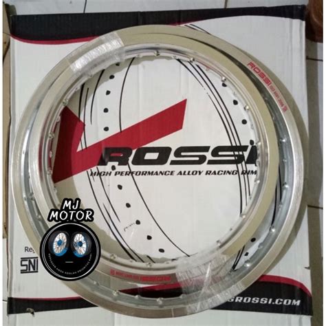 Jual Velg Rossi Klx Dan Dtracker Hole Hitam Silver