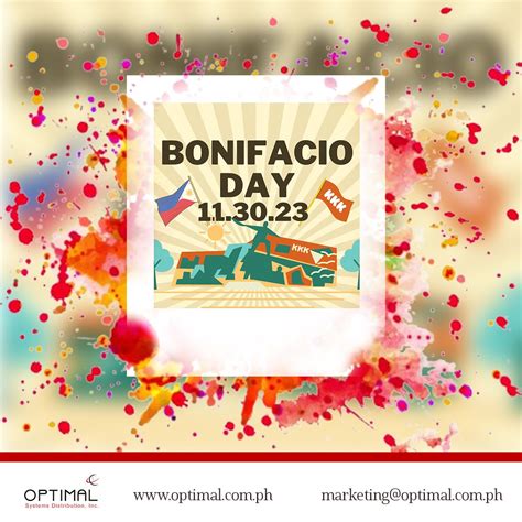 Optimal Systems Distribution, Inc. on LinkedIn: #bonifacioday2023 # ... 