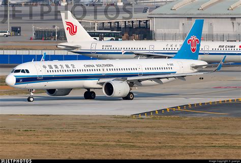 B 321Z Airbus A321 253NX China Southern Airlines Yuanye JetPhotos