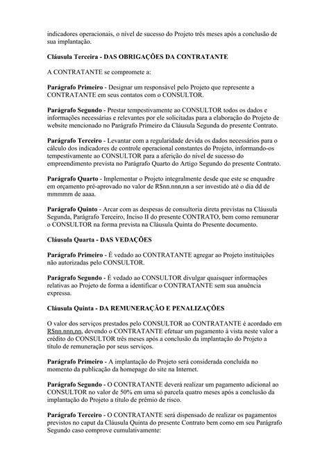 Contrato De Risco PDF