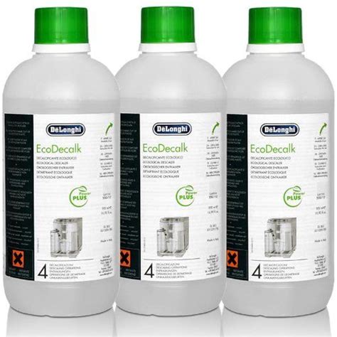 3 x DeLonghi EcoDecalk 500ml DLSC500 | Kaffeevollautomat ...