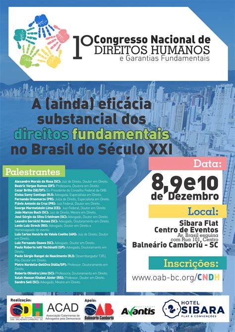 1º CONGRESSO NACIONAL DE DIREITOS HUMANOS E GARANTIAS FUNDAMENTAIS