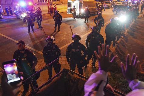 The mood in Louisville: Second night of protests ends in police ...