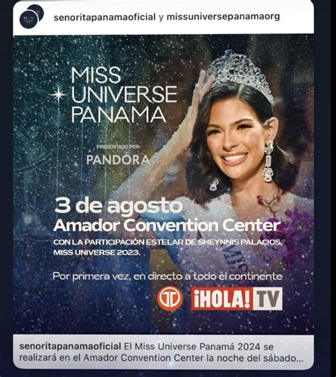 Confirmada Miss Universo En Panama El Dia Reinas De Belleza Int