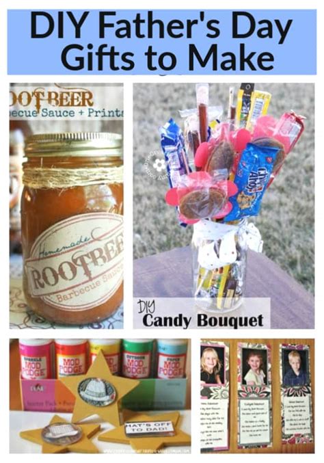 Homemade Fathers Day T Ideas