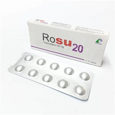 Rosu 20mg Tablet Arogga Online Pharmacy