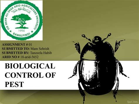 Biological Control Of Pest Ppt