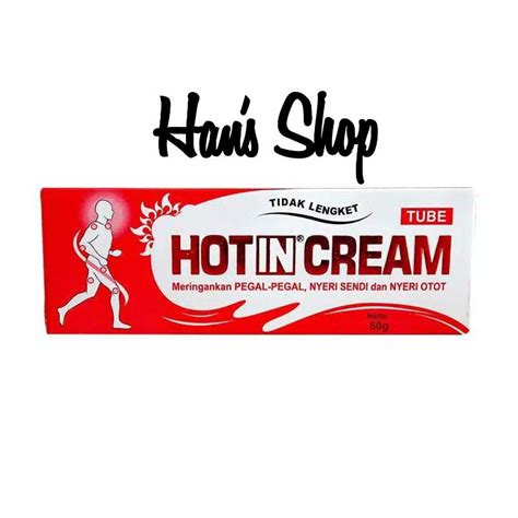 Jual HOT IN CREAM Kemasan Tube 60gr Shopee Indonesia