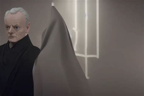 A Cinematic Still Of Ian Mcdiarmid As Palpatine Stable