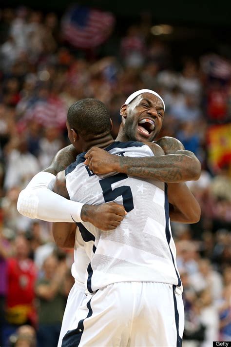 Lebron James Wins A Gold Medal Can T Stop Being Happy Photos Huffpost