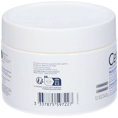 CeraVe Crema Corpo Idratante Pelle Molto Secca 340 G 340 Ml Redcare