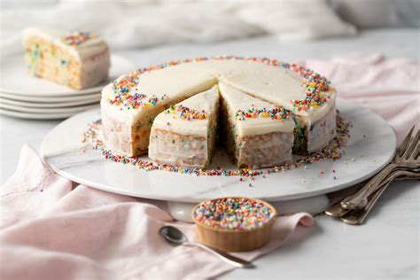 One Bowl Toaster Oven Funfetti Cake Chef Janet