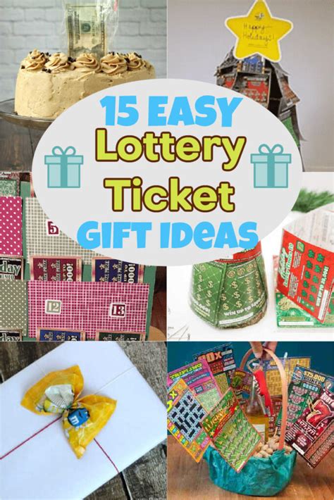 Lottery Ticket Gift Ideas - 15 Easy Lottery Ticket Gift Ideas