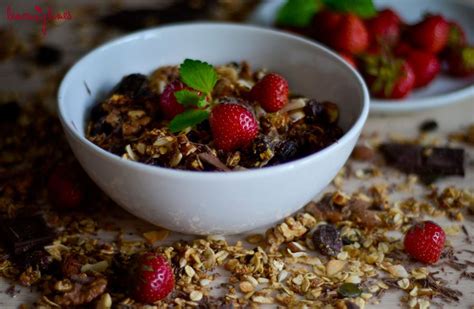 Nejlep Dom C Granola S O Ky A Su En M Ovocem Recipes Food