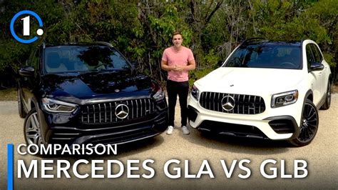 2021 Mercedes Gla Vs Glb Comparison Review What Are The Differences Youtube