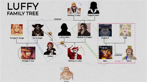 Monkey D. Family Tree : r/OnePiece