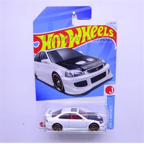 HONDA HOT WHEELS Putih 風火輪本田思域白 蝦皮購物