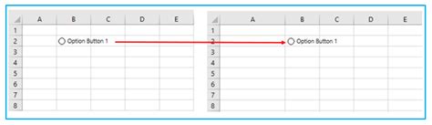 How To Insert And Use A Radio Button Option Button In Excel Biz