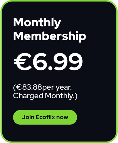 Europe - Ecoflix | World's First Not-For-Profit Streaming Platform