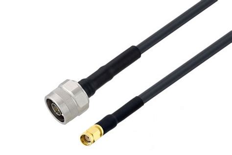 Reverse Polarity SMA Plug To N Male Low Loss Cable 36 Inch Length Using