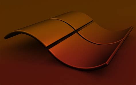 Windows Orange Logo Wallpaper