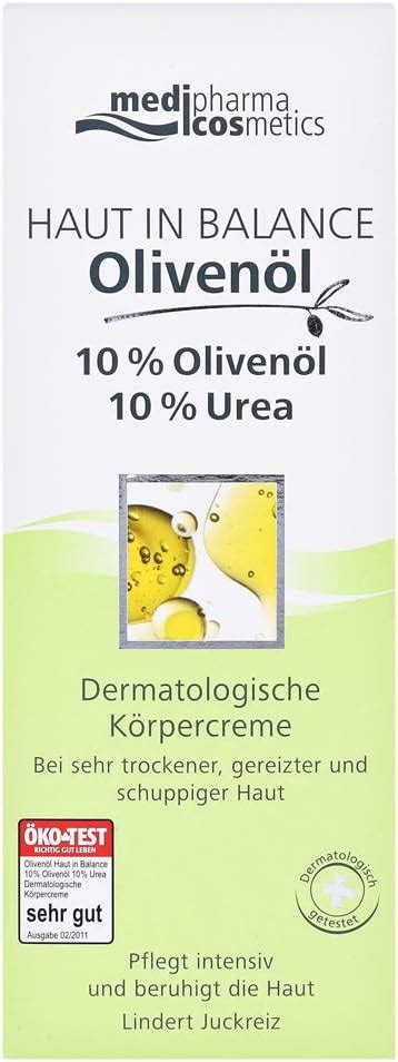 Olivenöl Haut in Balance Dermatologische Körpercreme Pflegt intensiv