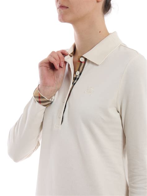 Burberry Long Sleeve Polo Shirt Atelier Yuwa Ciao Jp