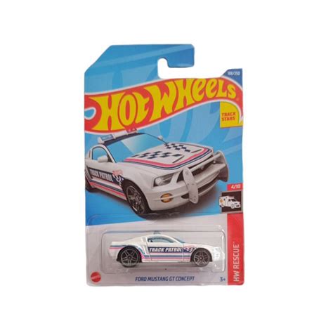 Jual Hot Wheels Ford Mustang GT Concept Police Track Patrol HW Rescue Track Stars Shopee Indonesia
