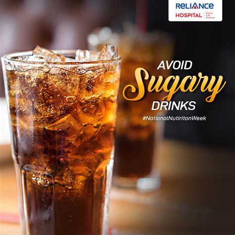 Avoid Sugary Drinks