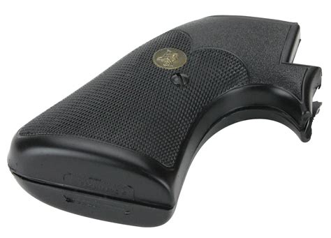 Pachmayr Presentation Grip Checkered Black Rubber For Ruger Super