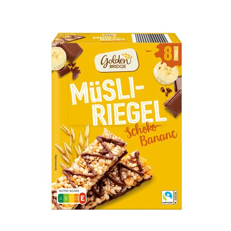 Golden Bridge M Sli Riegel G Nstig Bei Aldi Nord