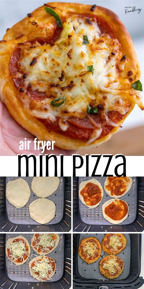 Air Fryer Mini Pizzas Cooks In Minutes Miss In The Kitchen Artofit