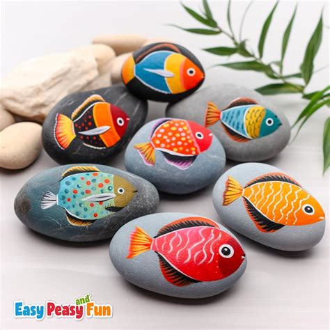 Creative Rock Painting Ideas Easy Peasy And Fun