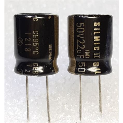 Elna Silmic Ii Rfs Uf V Capacitor Shopee