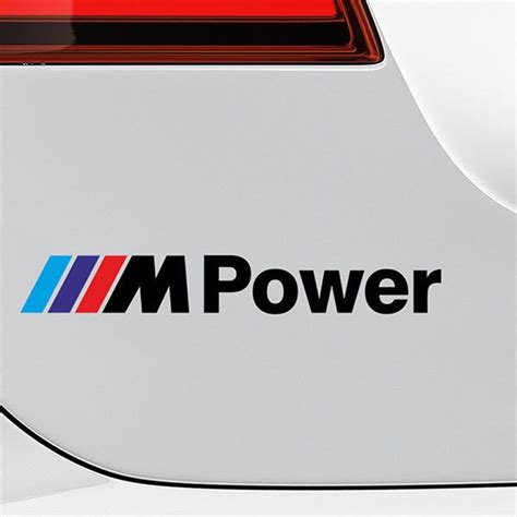 Sticker Bmw Power Black Muraldecal