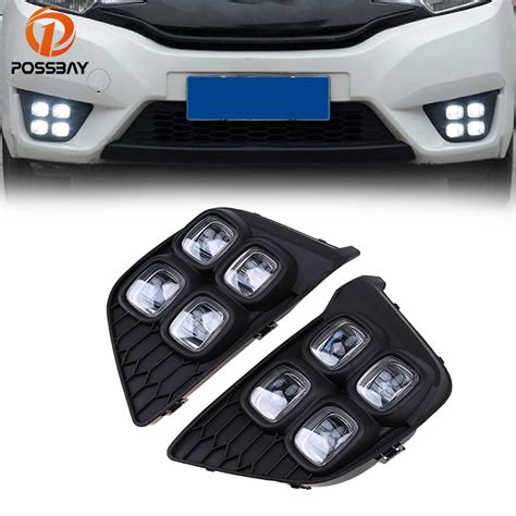 Aliexpress Buy Possbay Car Led Daytime Running Light For Honda