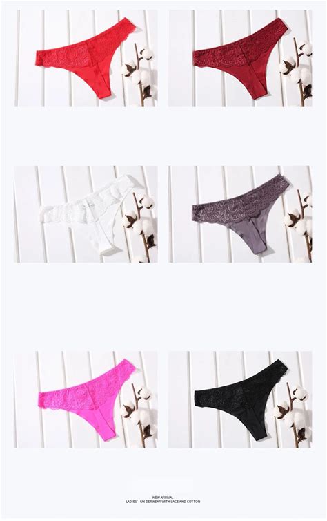 Hot Womens Plus Size Low Waist Lace Sexy Transparent Seamless Sexy G String Thongs Buy Plus