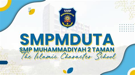 Profil Smp Muhammadiyah Taman Youtube