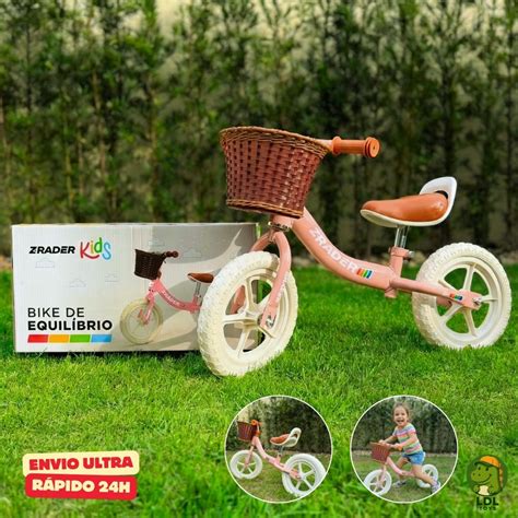 Bicicleta De Equilibrio Menina - Bicicleta de Equilíbrio Infantil Com Cestinha Aro 12 Sem Pedal Menina ...
