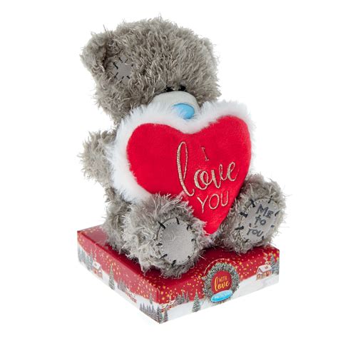 Buy Small Me To You Tatty Teddy Christmas I Love You Plush For Gbp 7 99