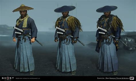 ArtStation - GHOST OF TSUSHIMA - Jin Kensei Armor, Eunhye Lee | Ghost ...