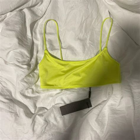 Triangl Bikini Top With Tag Size Small Perfect Depop