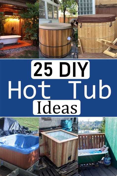 DIY Hot Tub Plans You Can Make For Your Home DIY Crafts