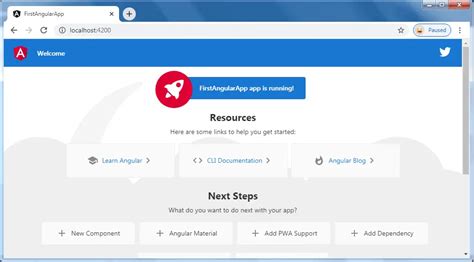 Create Angular Application Coding Villa