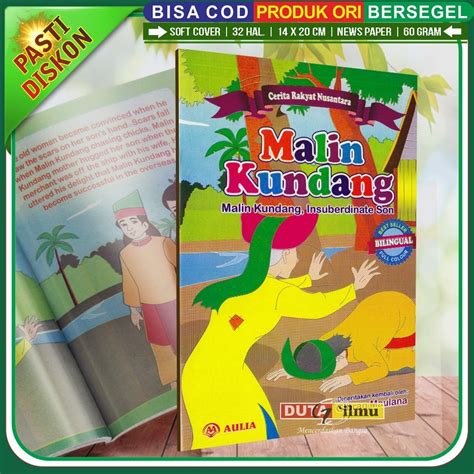 Jual Buku Anak Cerita Rakyat Nusantara MALIN KUNDANG AULIA Shopee