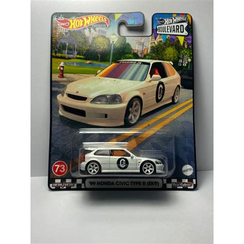 Hot Wheels Premium Boulevard Honda Civic Type R Ek Japan Card Shopee Malaysia