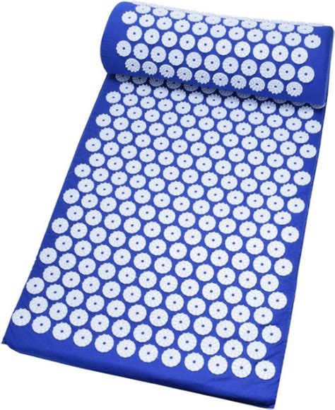 Verpeak Acupressure Mat Yoga Massage Shakti Sit Lying Mats Pain For Stress Relief Soreness