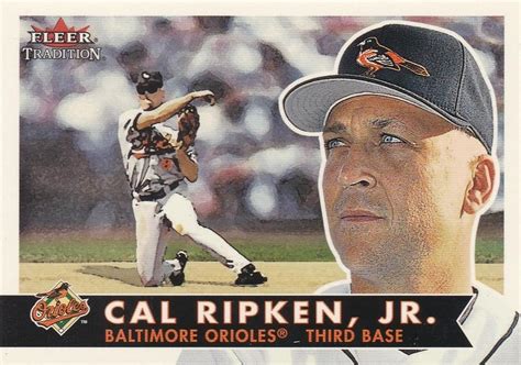 2001 Fleer Cal Ripken Jr Career Highlights Glossy Box Set 340 Cal