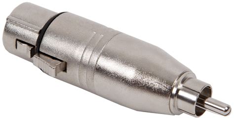 Переходник FORCE CFA-016 XLR(F) RCA(M) - купить с доставкой по выгодным ...